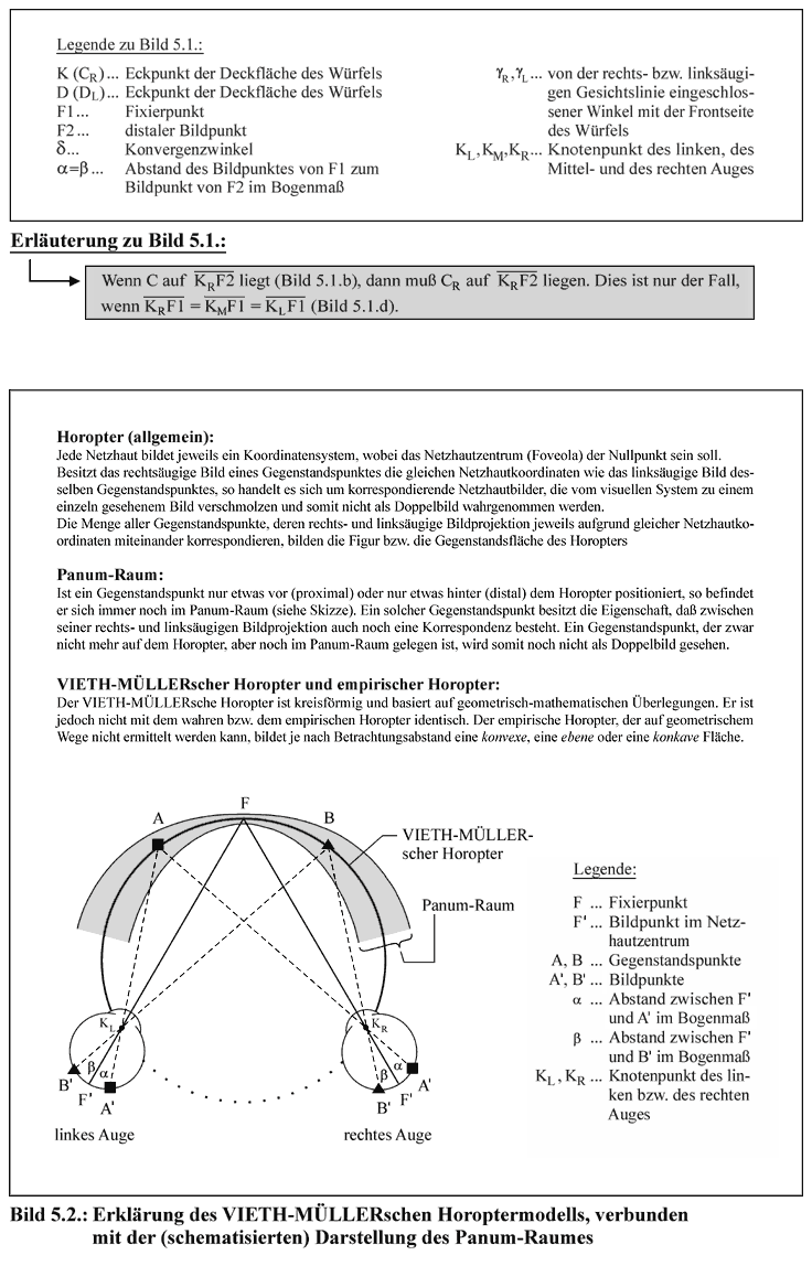 Horopter/ Panum-Raum